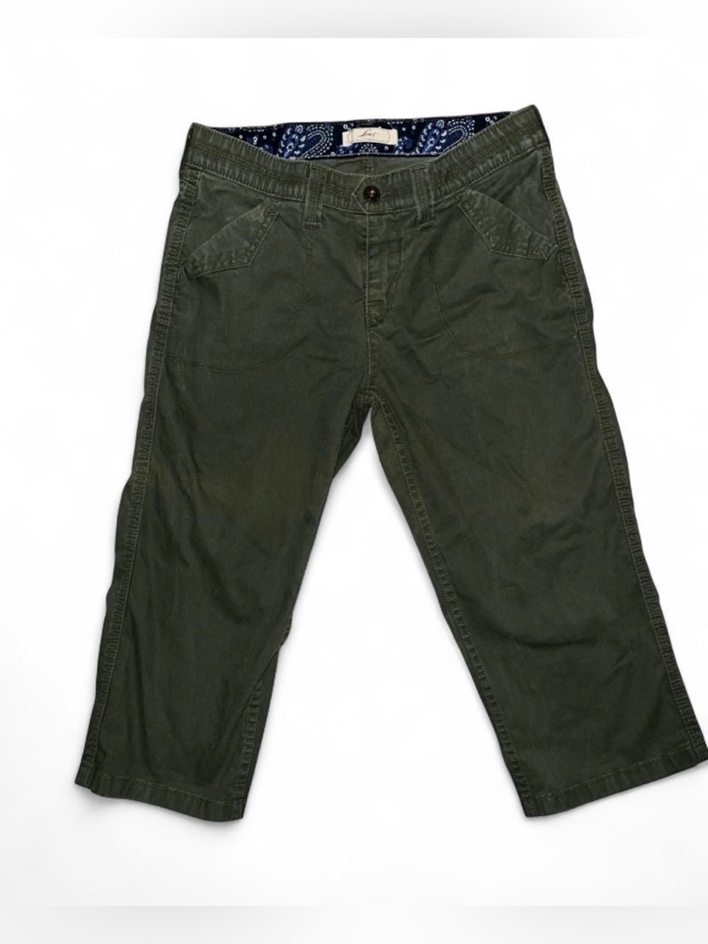 Vintage Levi 525 Olive Utility Green Pants